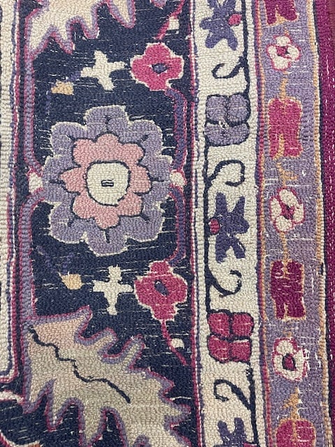Square size Indo -Persian Serapi Rug-5293 - 9