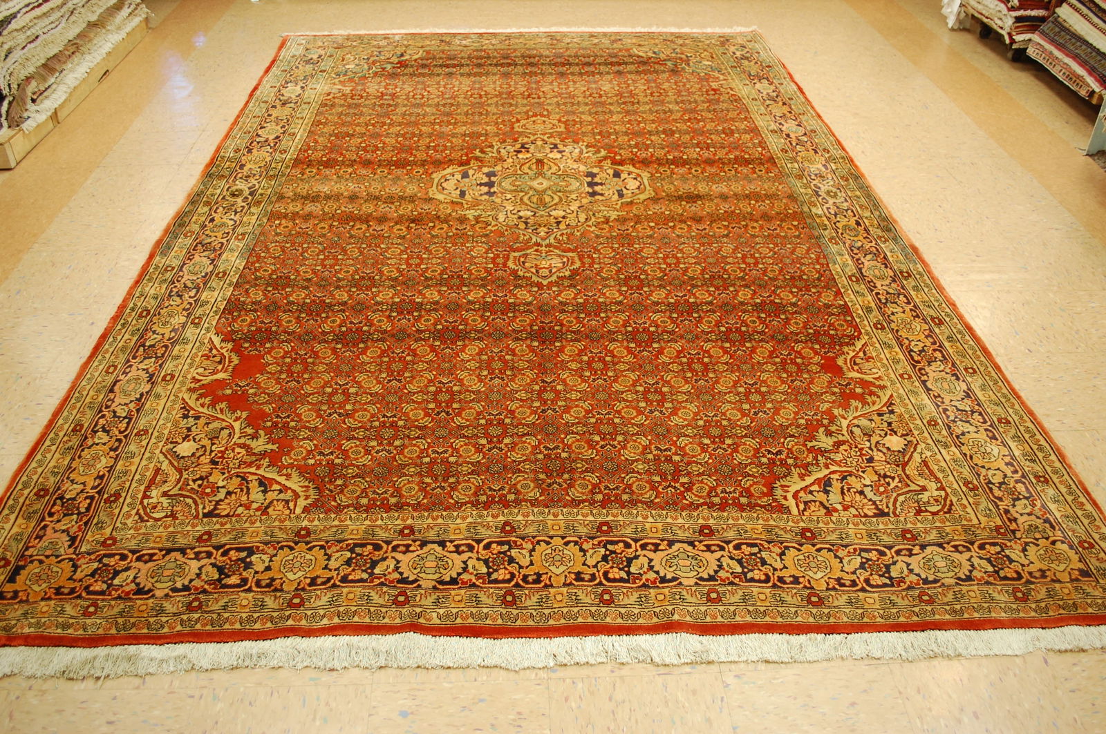 Persian BIJAR RUG 7'8"x11'7" (1 of 12)