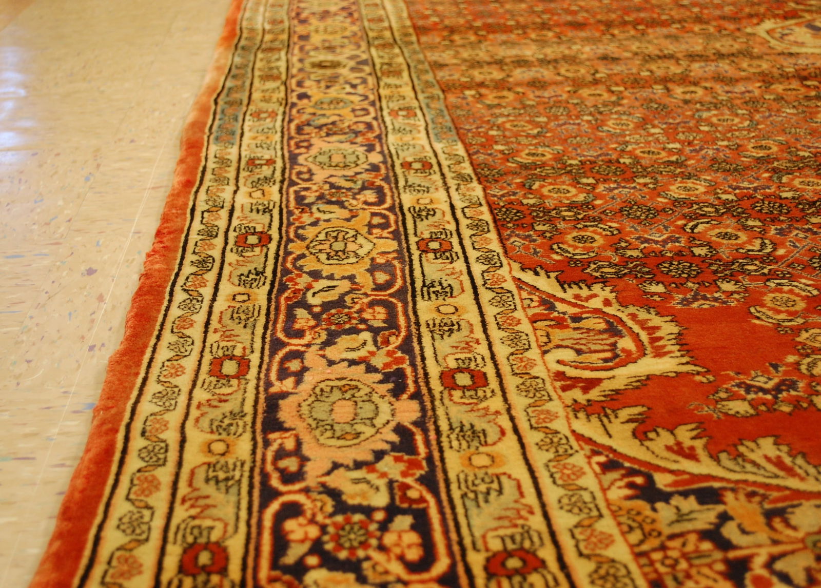 Persian BIJAR RUG 7'8"x11'7" - 9