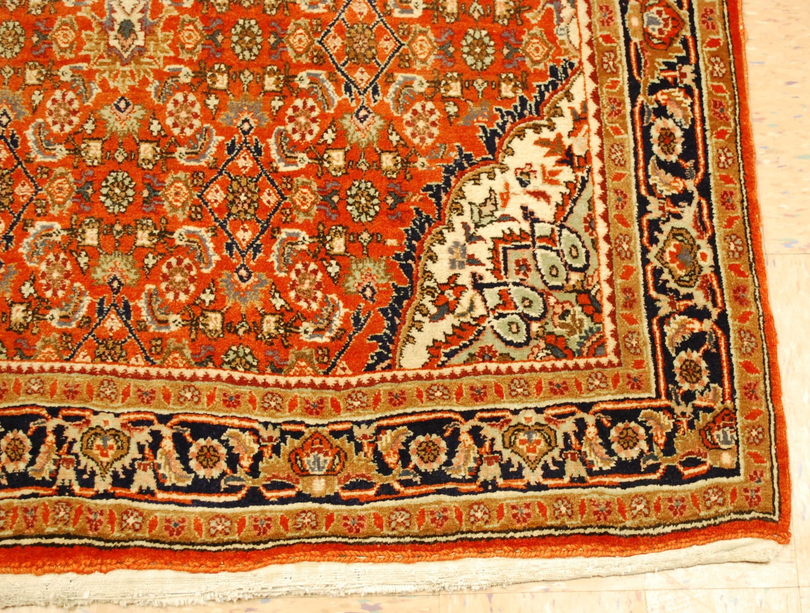Persian BIJAR RUG 3'10" x 5'8" - 2