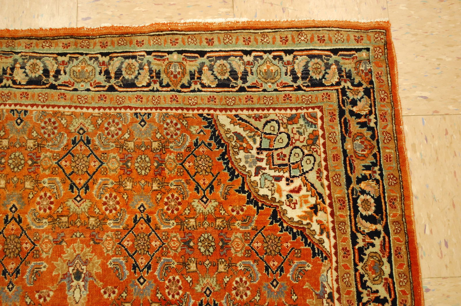 Persian BIJAR RUG 3'10" x 5'8" - 5