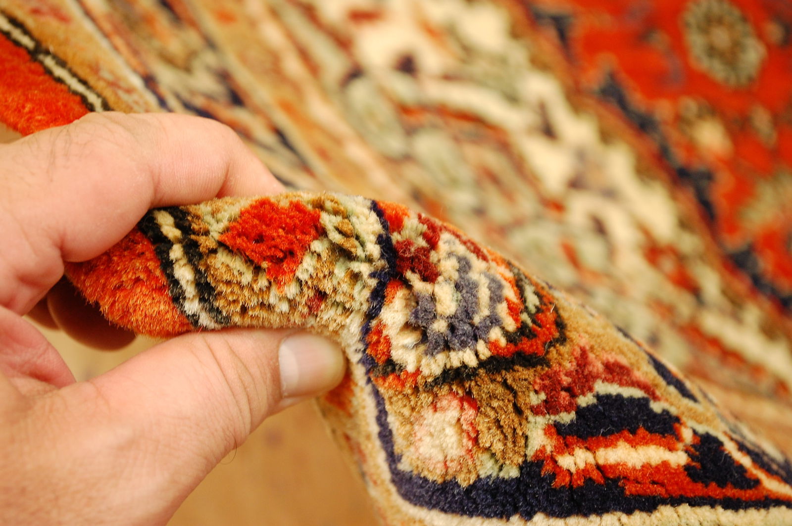 Persian BIJAR RUG 3'10" x 5'8" - 9