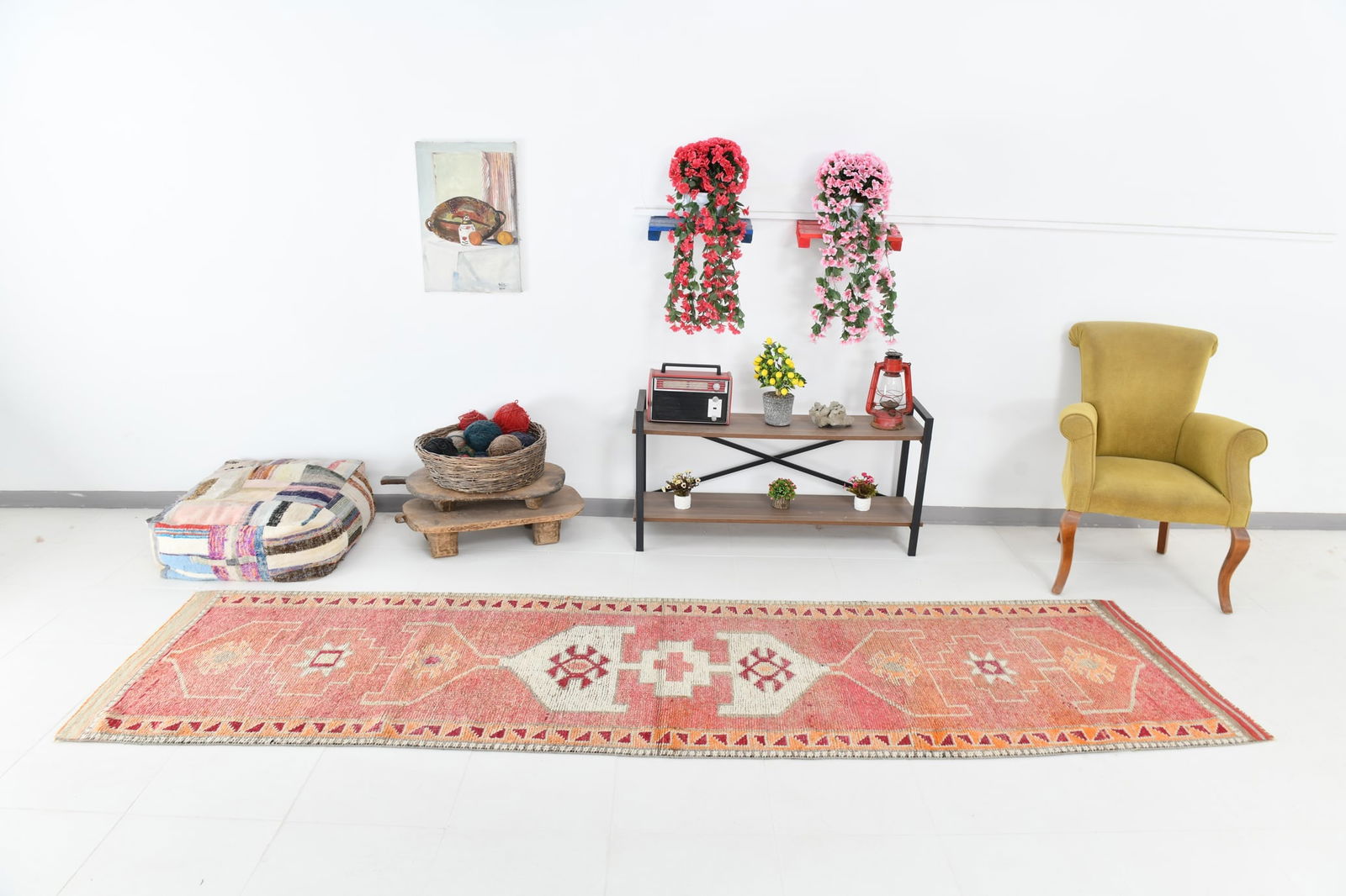 3'0'' x 11'4'' Turkish Handmade Kilim Rug - 23732 - 2