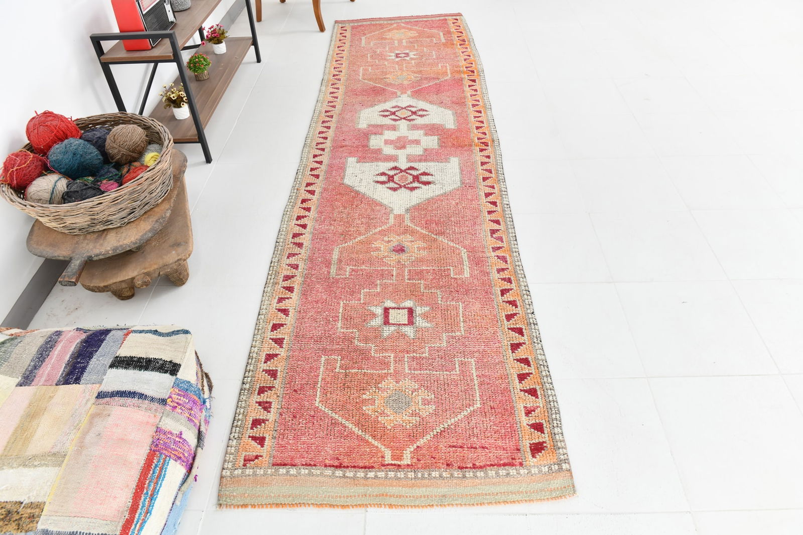 3'0'' x 11'4'' Turkish Handmade Kilim Rug - 23732 - 5