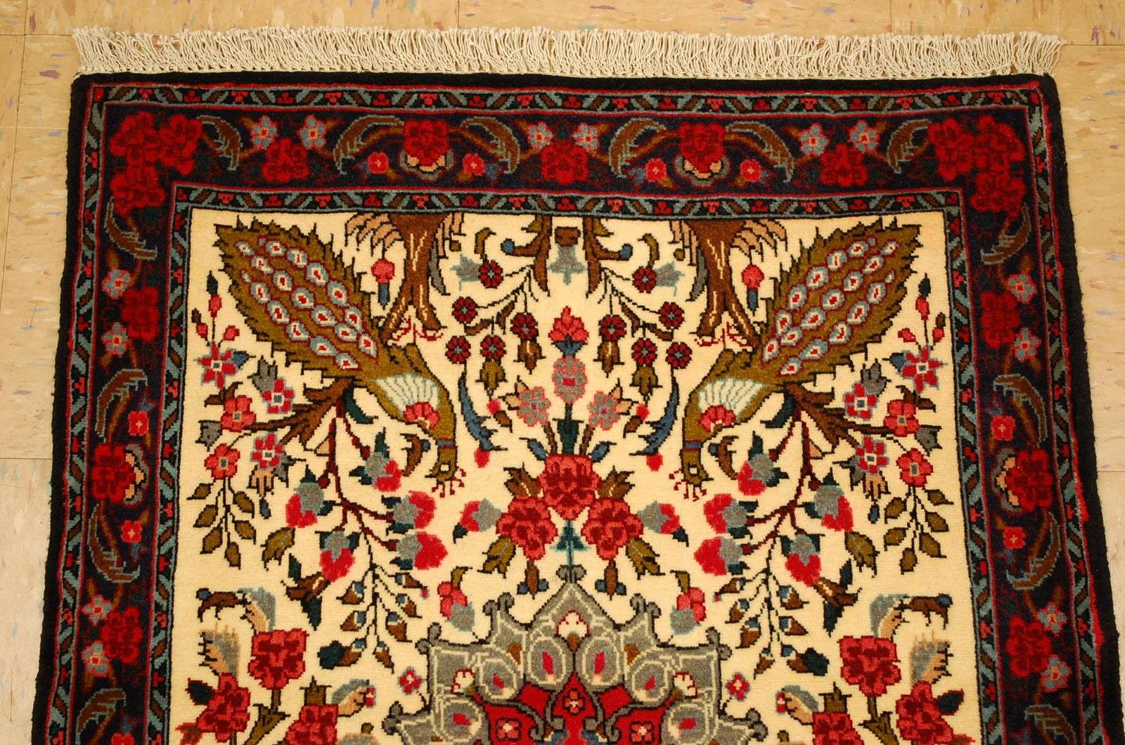 Persian BIJAR RUG,2'4" x 3'3" - 3