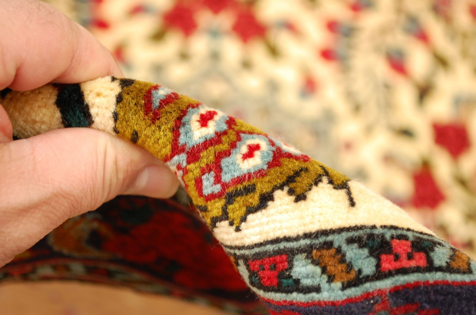 Persian BIJAR RUG,2'4" x 3'3" - 5