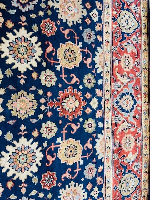 STUNNING FINE SERAPI RUG 5'.1"x7' - 6