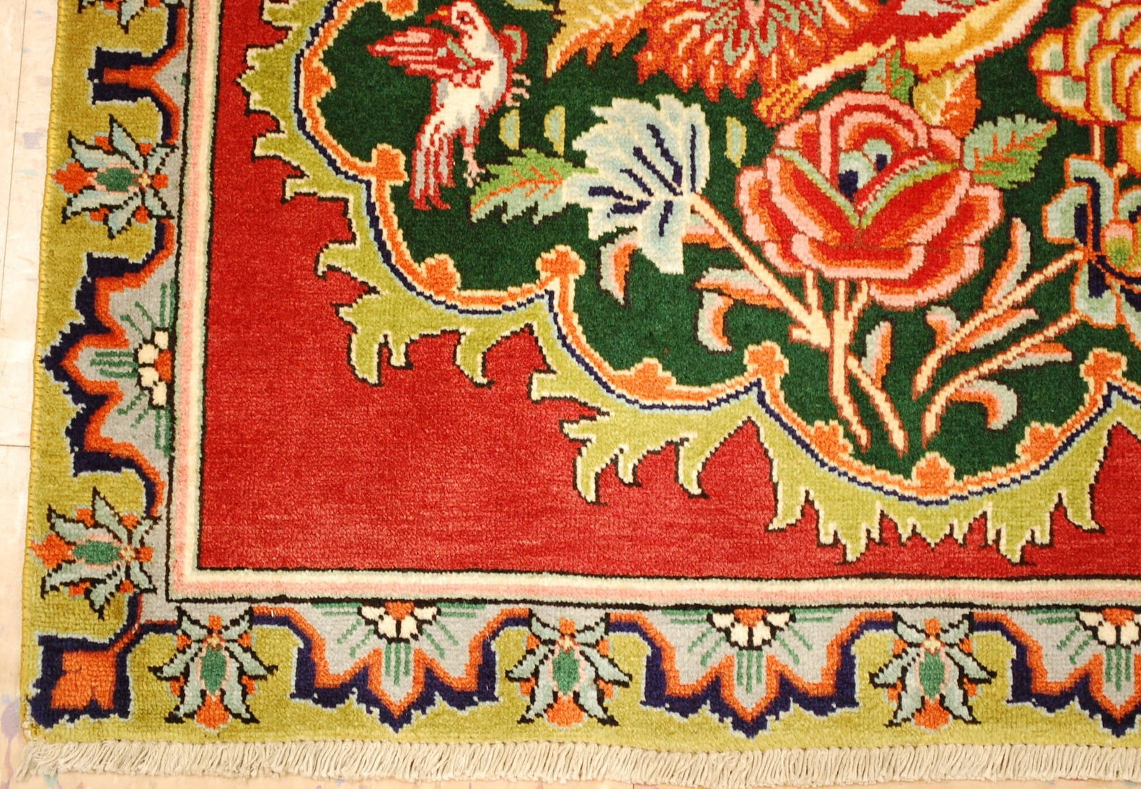 Persian Tabriz RUG, 2' x 2' 9" - 2