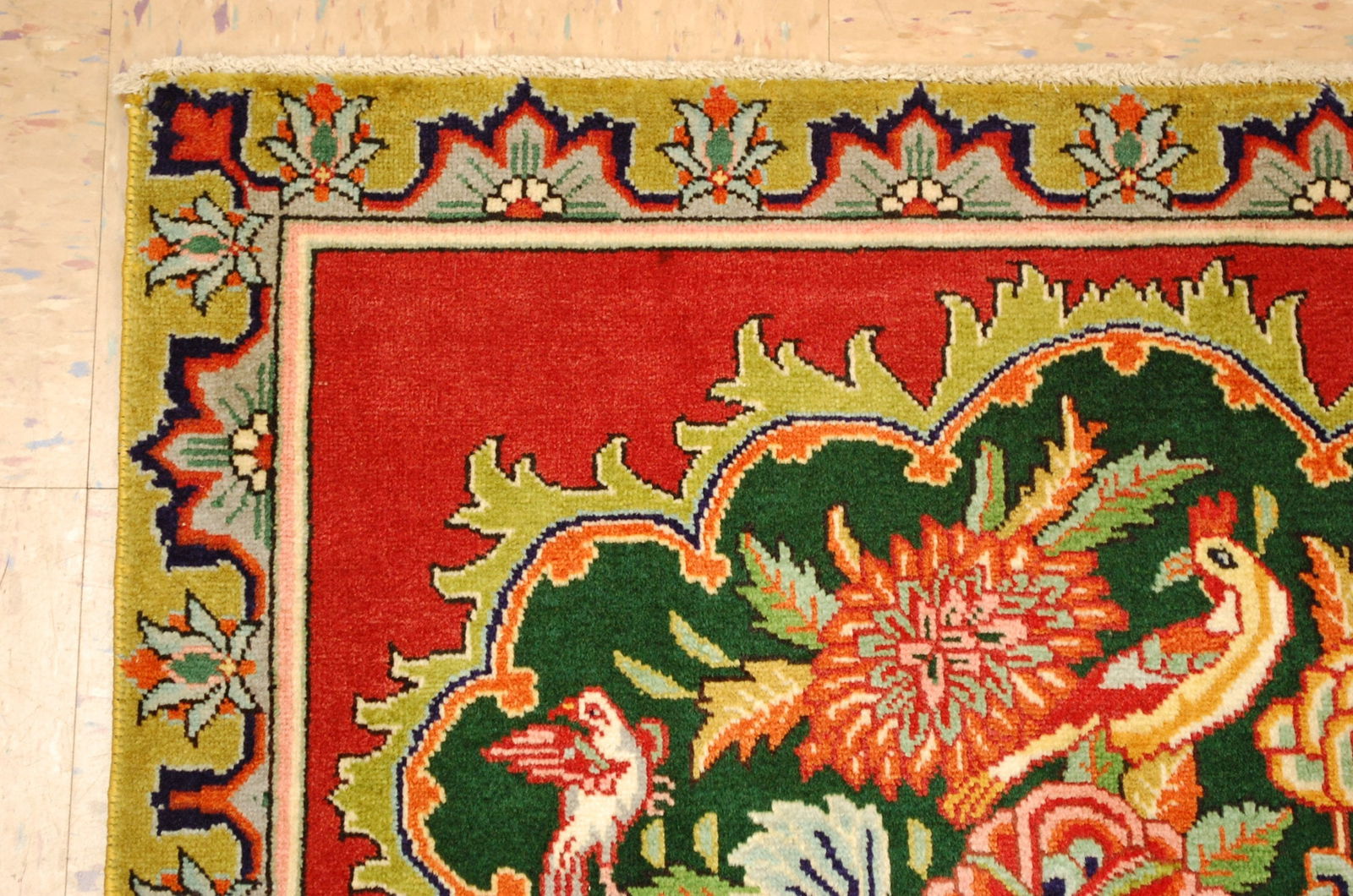 Persian Tabriz RUG, 2' x 2' 9" - 4