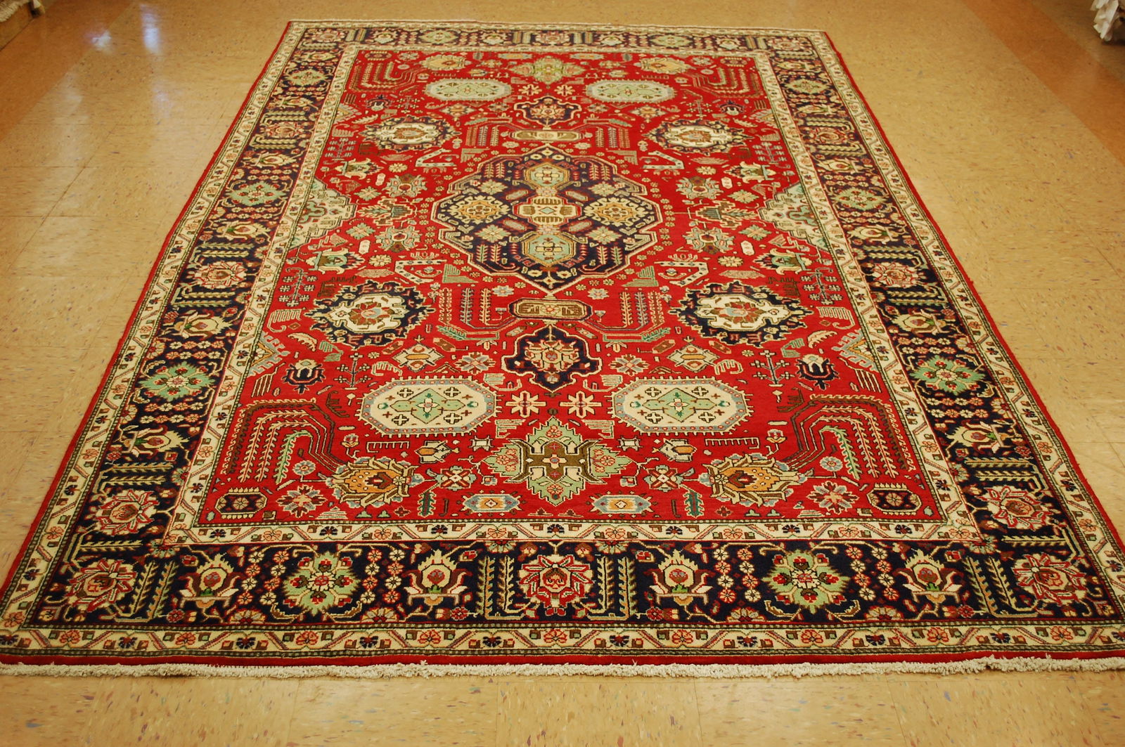 PersianTABRIZ RUG 6'7" x 10'1" (1 of 10)