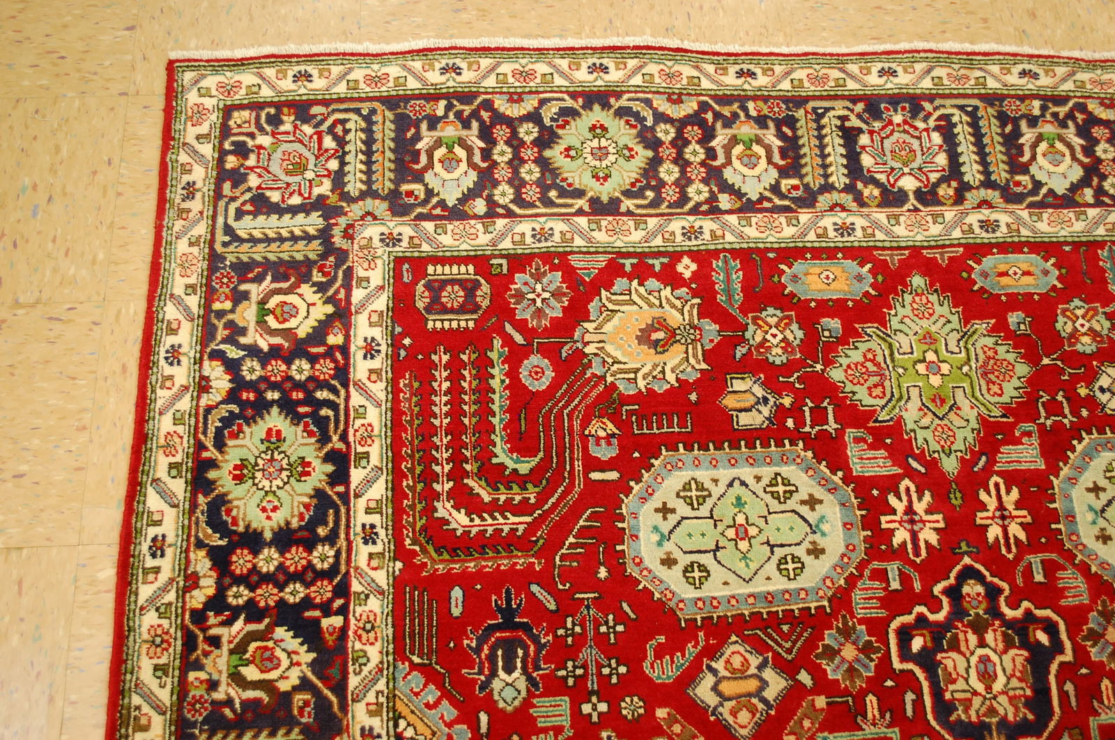 PersianTABRIZ RUG 6'7" x 10'1" - 4