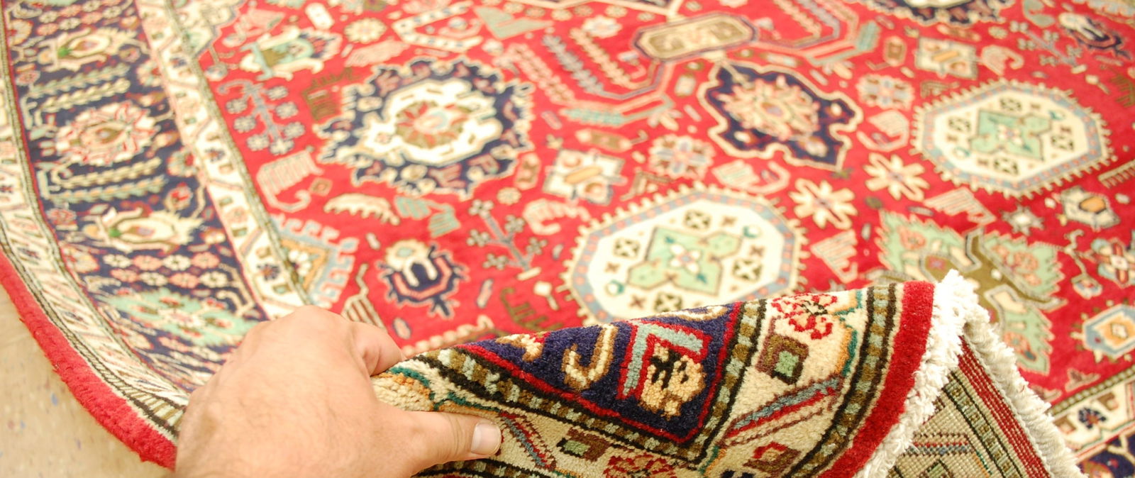 PersianTABRIZ RUG 6'7" x 10'1" - 8