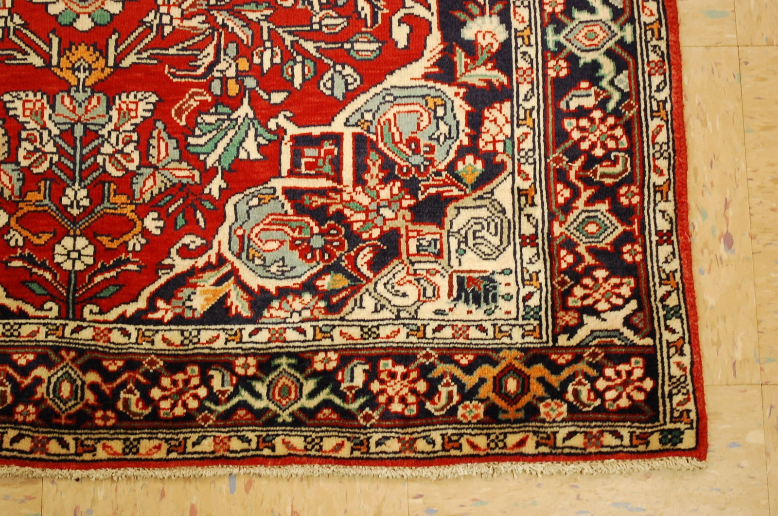 Persian BIJAR RUG ,3'5" x 4'8" - 2