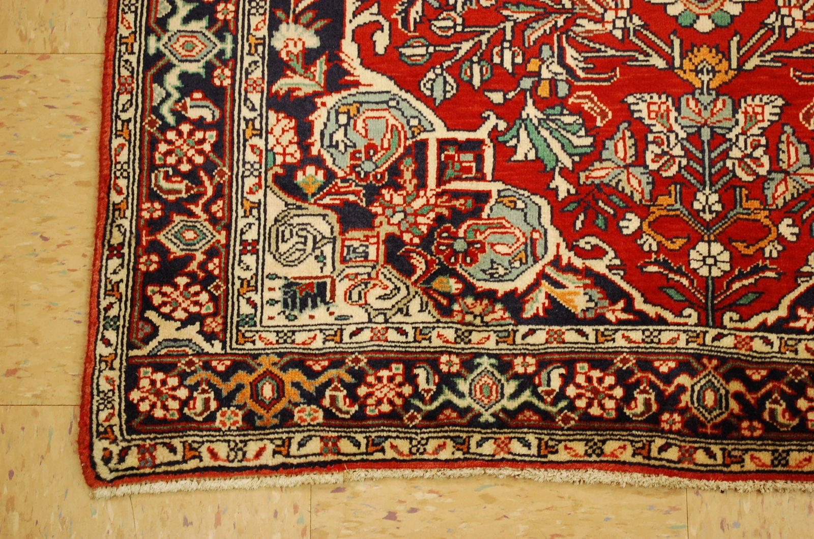 Persian BIJAR RUG ,3'5" x 4'8" - 3