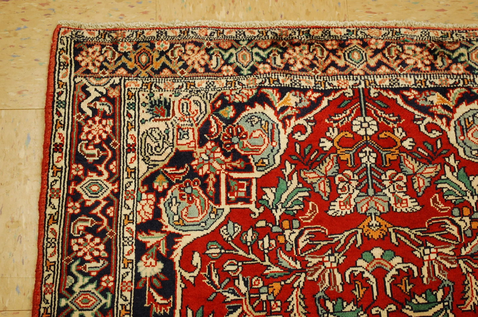 Persian BIJAR RUG ,3'5" x 4'8" - 4