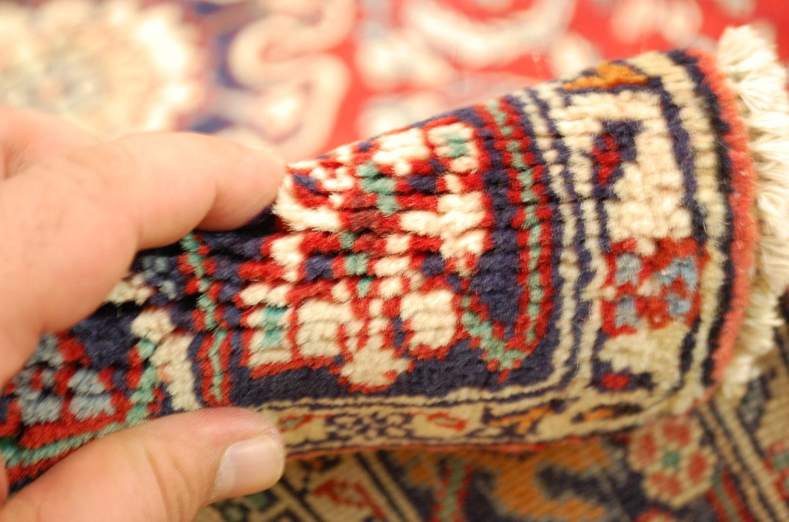 Persian BIJAR RUG ,3'5" x 4'8" - 8