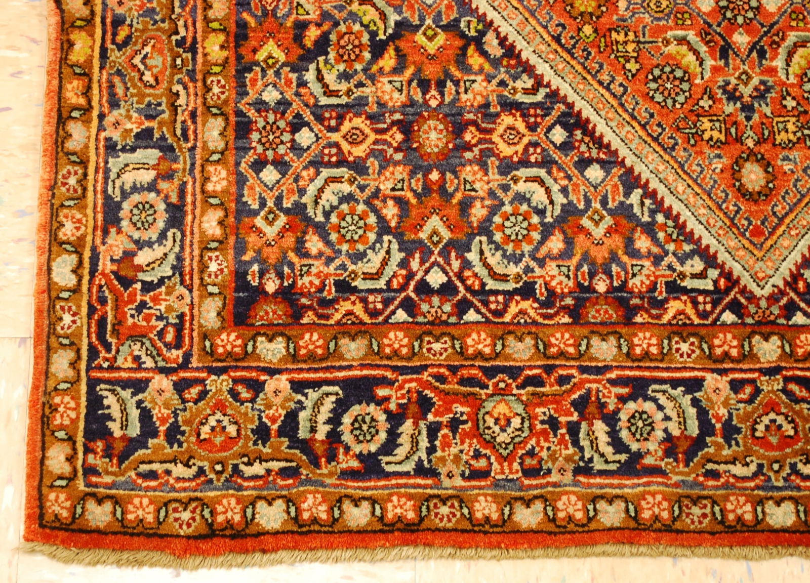 Persian BIJAR RUG 3'10" x 5'8" - 3