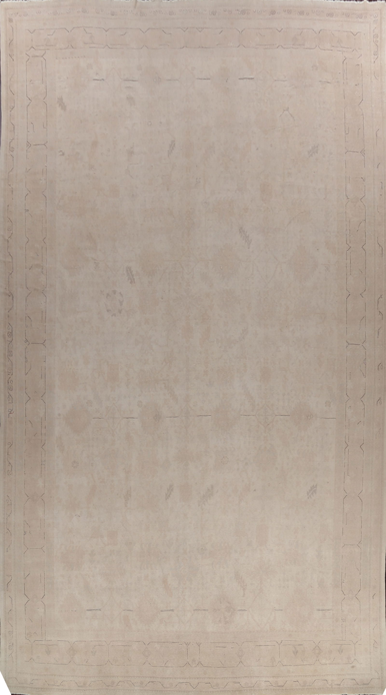 Handmade vintage Tibetan Khaden rug 4' x 5.9' (122cm x 180cm) 1960s (1 of 18)