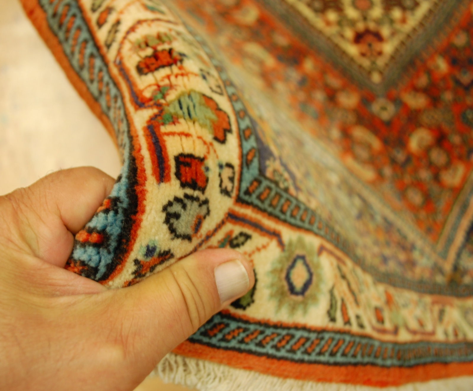 Persian BIJAR RUG 2'7"X2'9" - 8