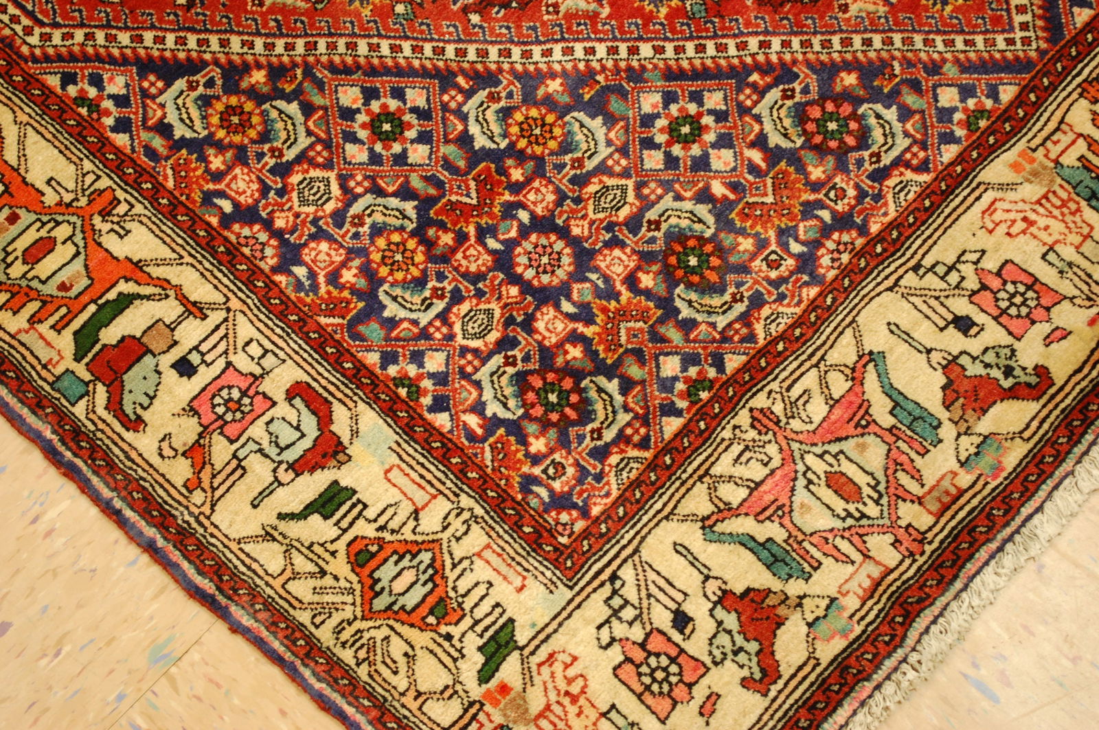 Persian BIJAR RUG 4.3x6.5 - 9