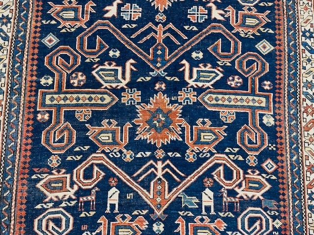 Antiuque Persian hamadan Runner-5209 - 6