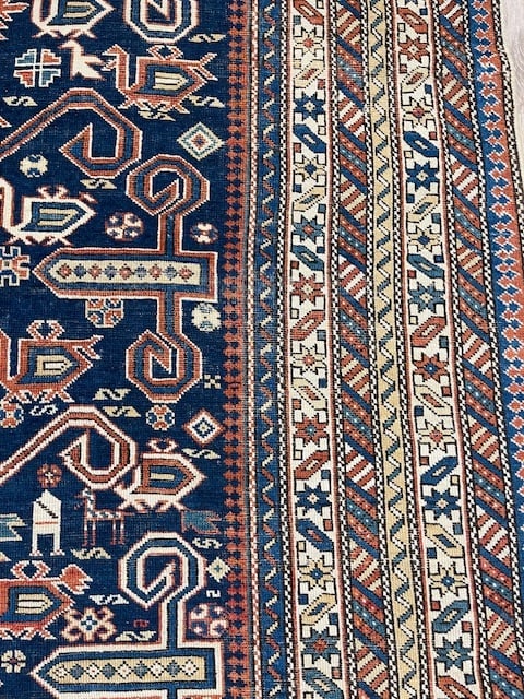 Antiuque Persian hamadan Runner-5209 - 8