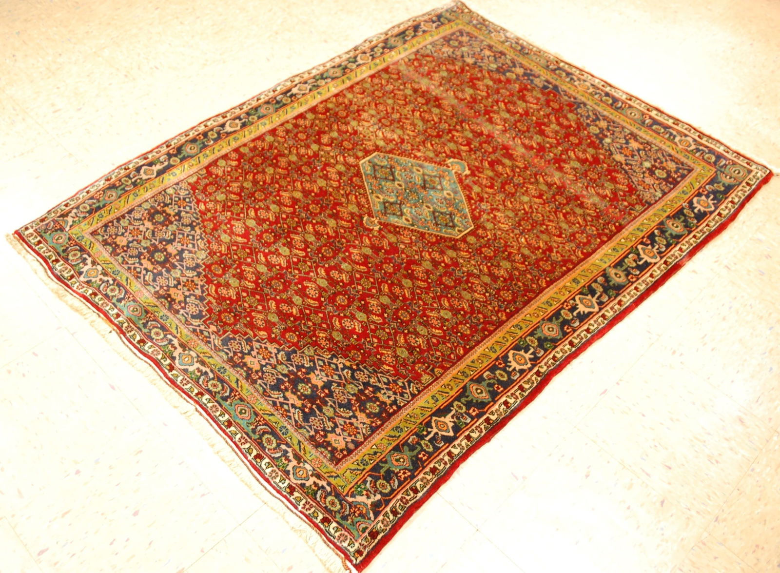 Persian BIJAR RUG 4' x 5'4" - 10