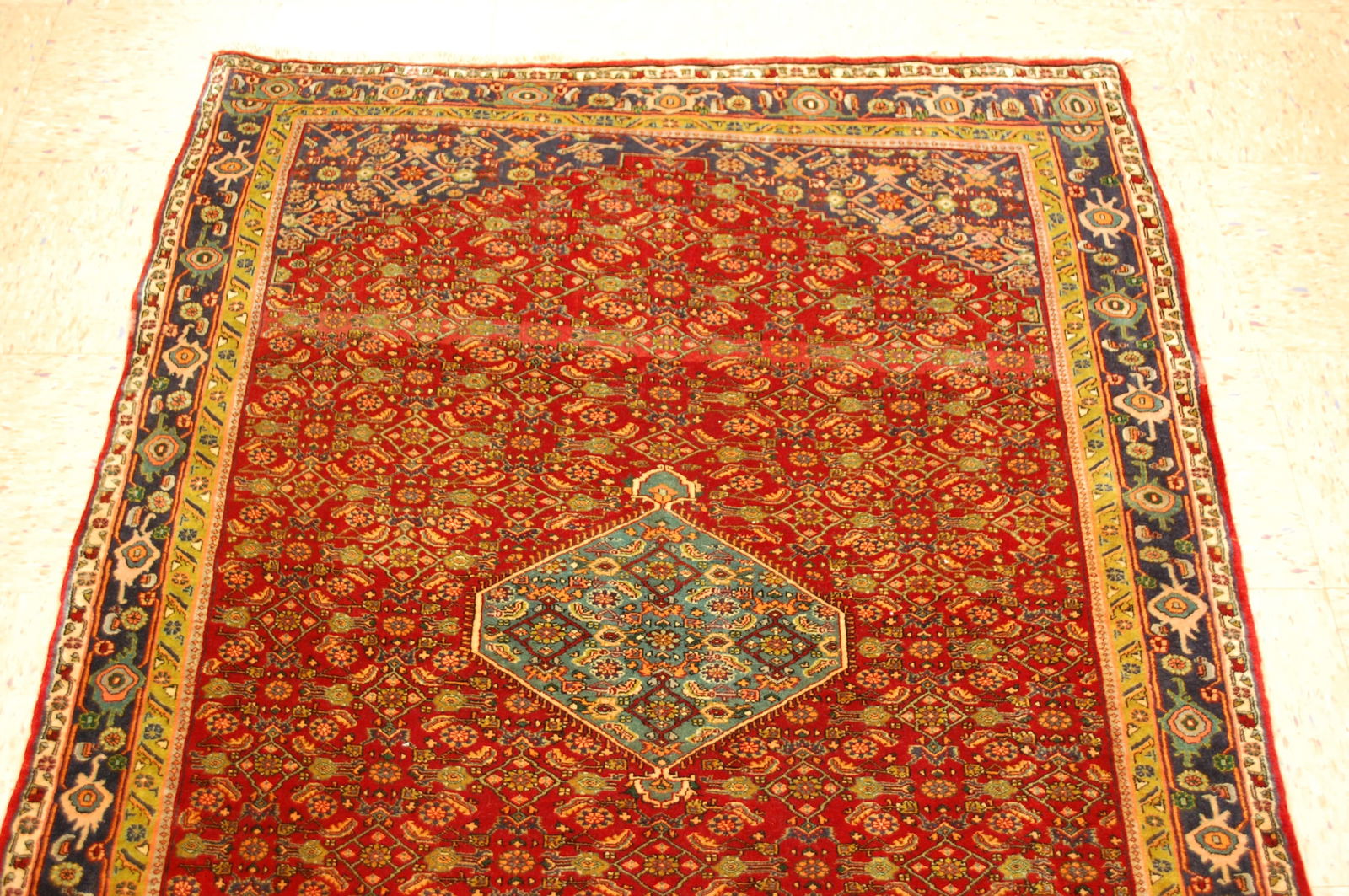 Persian BIJAR RUG 4' x 5'4" - 2