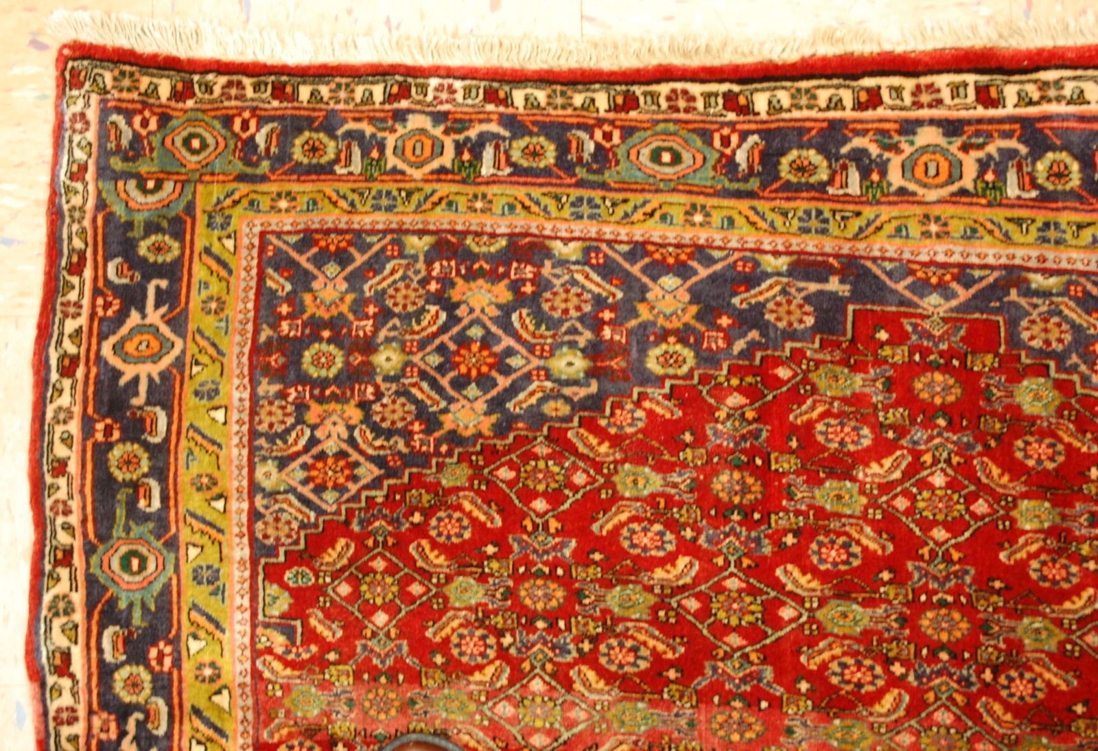 Persian BIJAR RUG 4' x 5'4" - 5