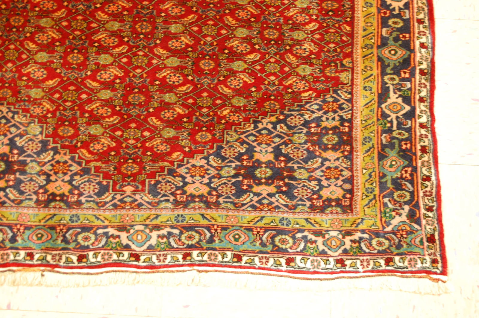 Persian BIJAR RUG 4' x 5'4" - 8