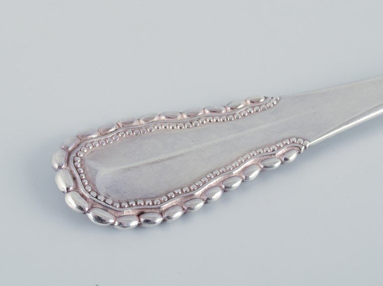 Georg Jensen, Viking, large serving spade in 830 silver. - 3