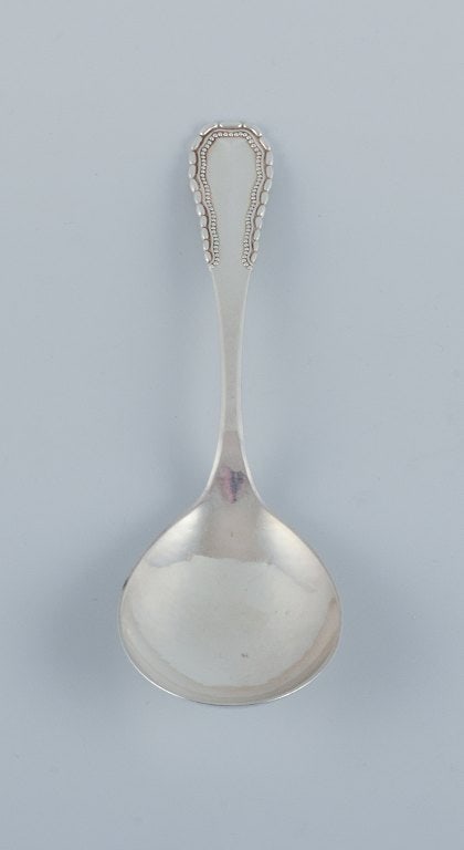 Georg Jensen, Viking, serving spoon in 830 silver. - 2