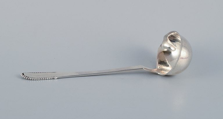 Georg Jensen Beaded. Sterling silver gravy ladle. (1 of 4)