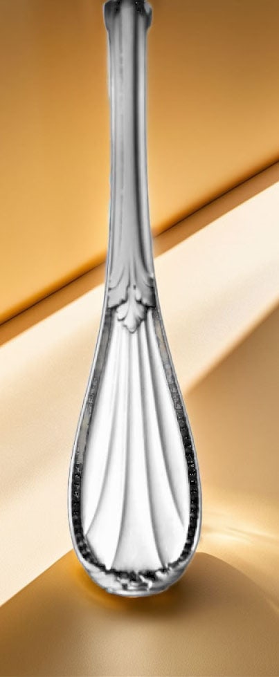 Claude Doutre Roussel - 22 Sterling Silver 19th Century Louis XVI Flatware Serving Pieces, No - 14