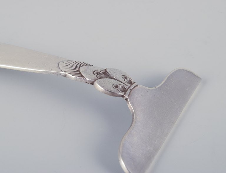 Georg Jensen Cactus pusher in sterling silver. - 4