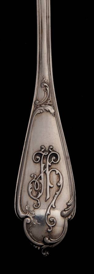 296pc. French Antique Sterling Silver and Vermeil Flatware Set - Excellent Condition !! - 13