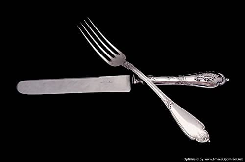 296pc. French Antique Sterling Silver and Vermeil Flatware Set - Excellent Condition !! - 2