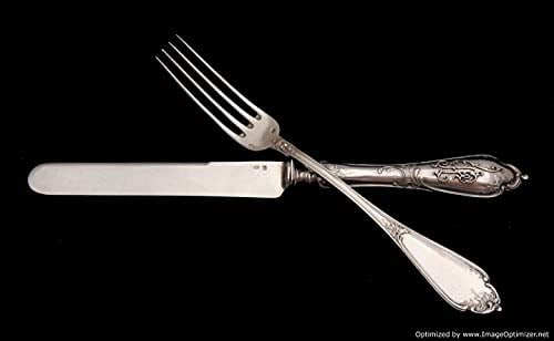 296pc. French Antique Sterling Silver and Vermeil Flatware Set - Excellent Condition !! - 3