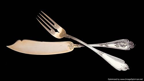 296pc. French Antique Sterling Silver and Vermeil Flatware Set - Excellent Condition !! - 5