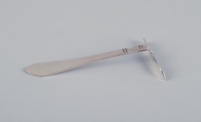 Georg Jensen "Continental" child pusher in 830 silver. - 3