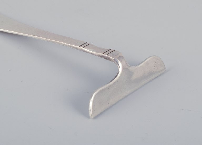 Georg Jensen "Continental" child pusher in 830 silver. - 4