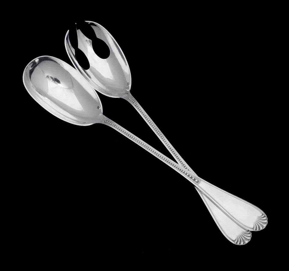 ESCHWEGE 273pc FRENCH NAPOLEON III STERLING SILVER FLATWARE SET CHEST 1900-1949 - 13