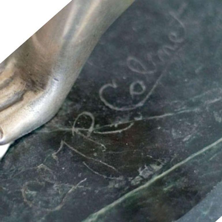 French Art Deco Bronze Figure 'Trickstress' by CJR Colinet - 5