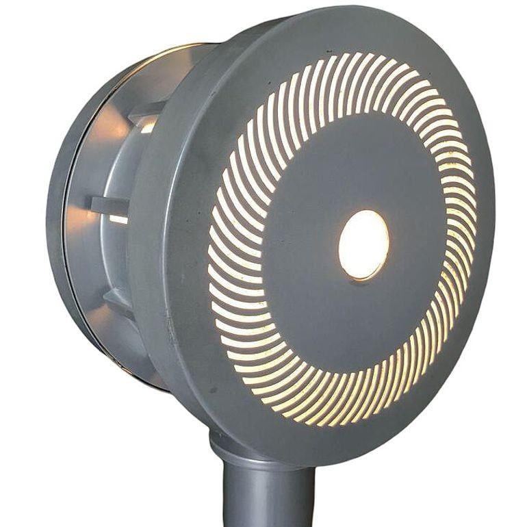 Post-Modern Futurist Enameled Futurist Steel Table Lamp 1990, 2 Available - 19