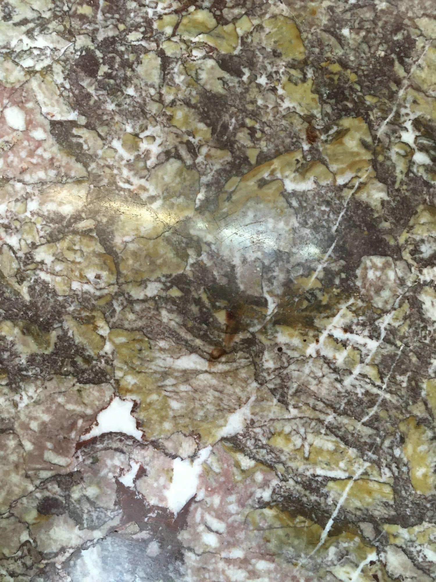 Rosewood Horseshoe Chair with Marble Seat by James Mont, Pair - 6