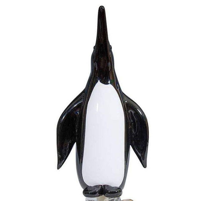 Mid-century Archimede Seguso Alabastro Murano Art Glass Penguin Decanter Bottle - 16
