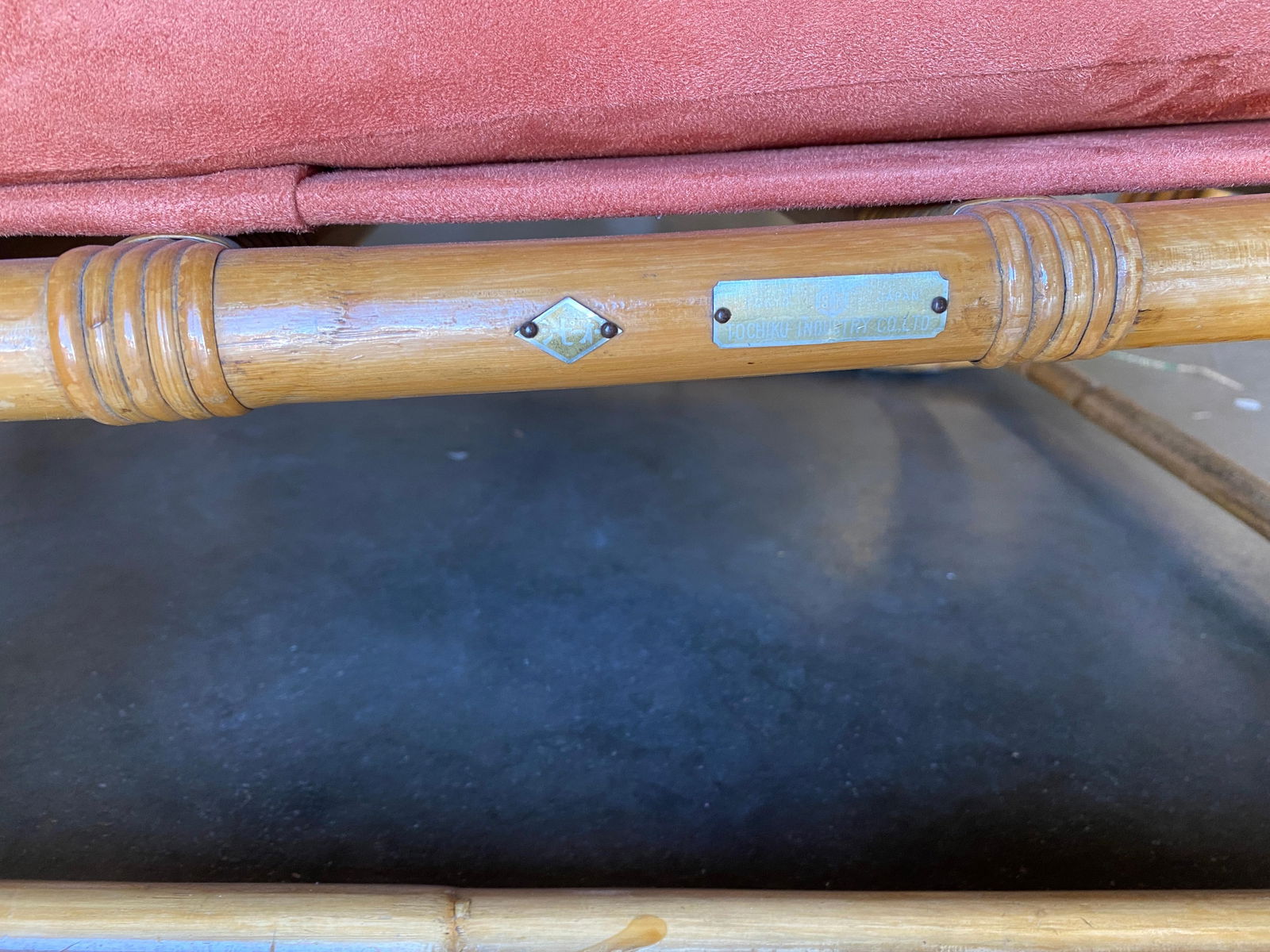 Restored "Double Tear Drop Arm" Rattan Lounge & Sofa Livingroom Set by Tochiku - 6