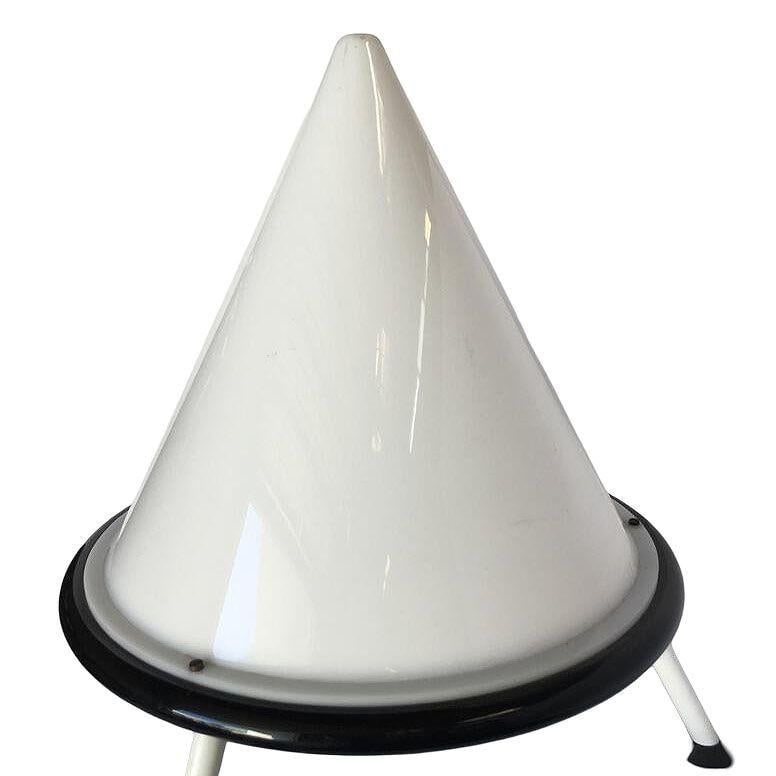 Bespoke Post Modern Acrylic Geometric Cone Table Lamp, 2 Available - 10