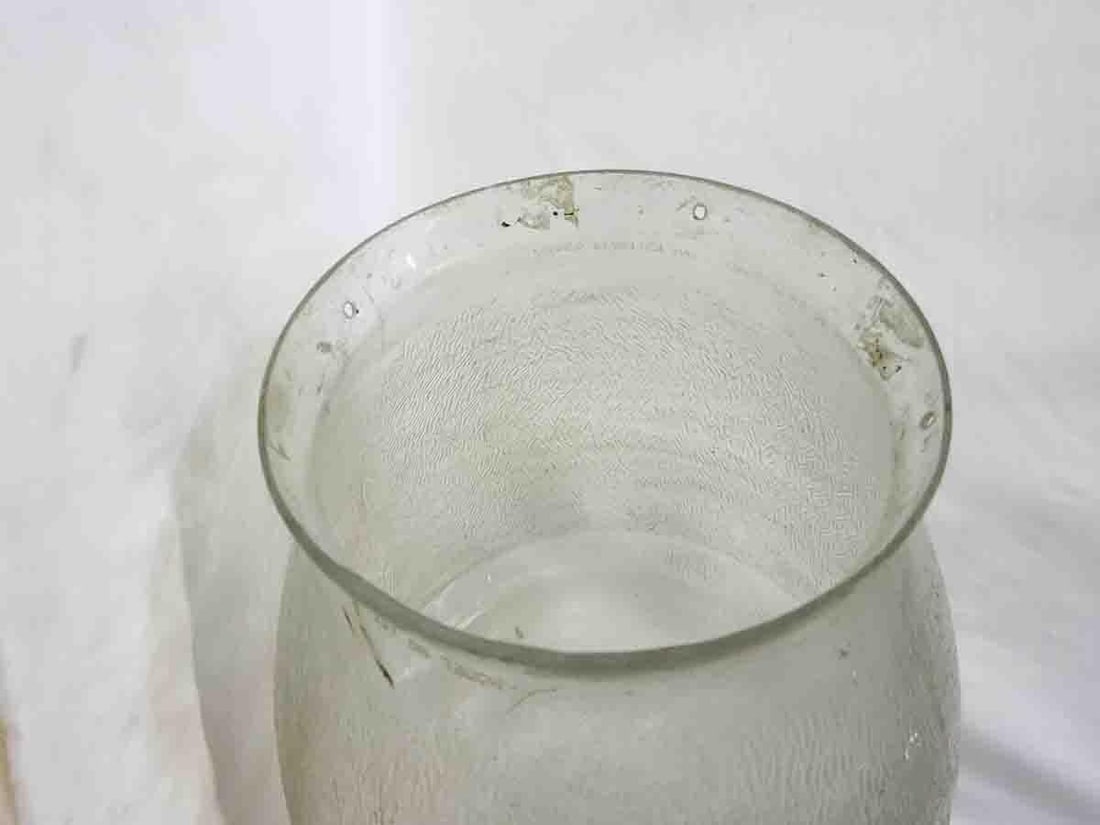 Tall Art Deco Acorn Ceiling Polycarbonate Globe Pendant - 16