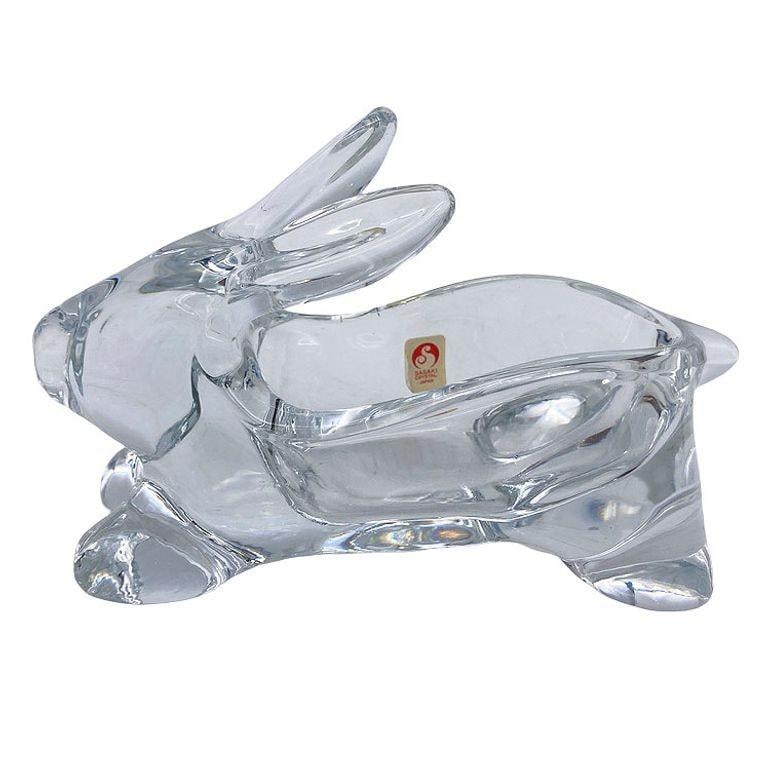 Set of 11 Rare Modernist Glass & Lucite Bunny Rabbit Figural Collection - 19